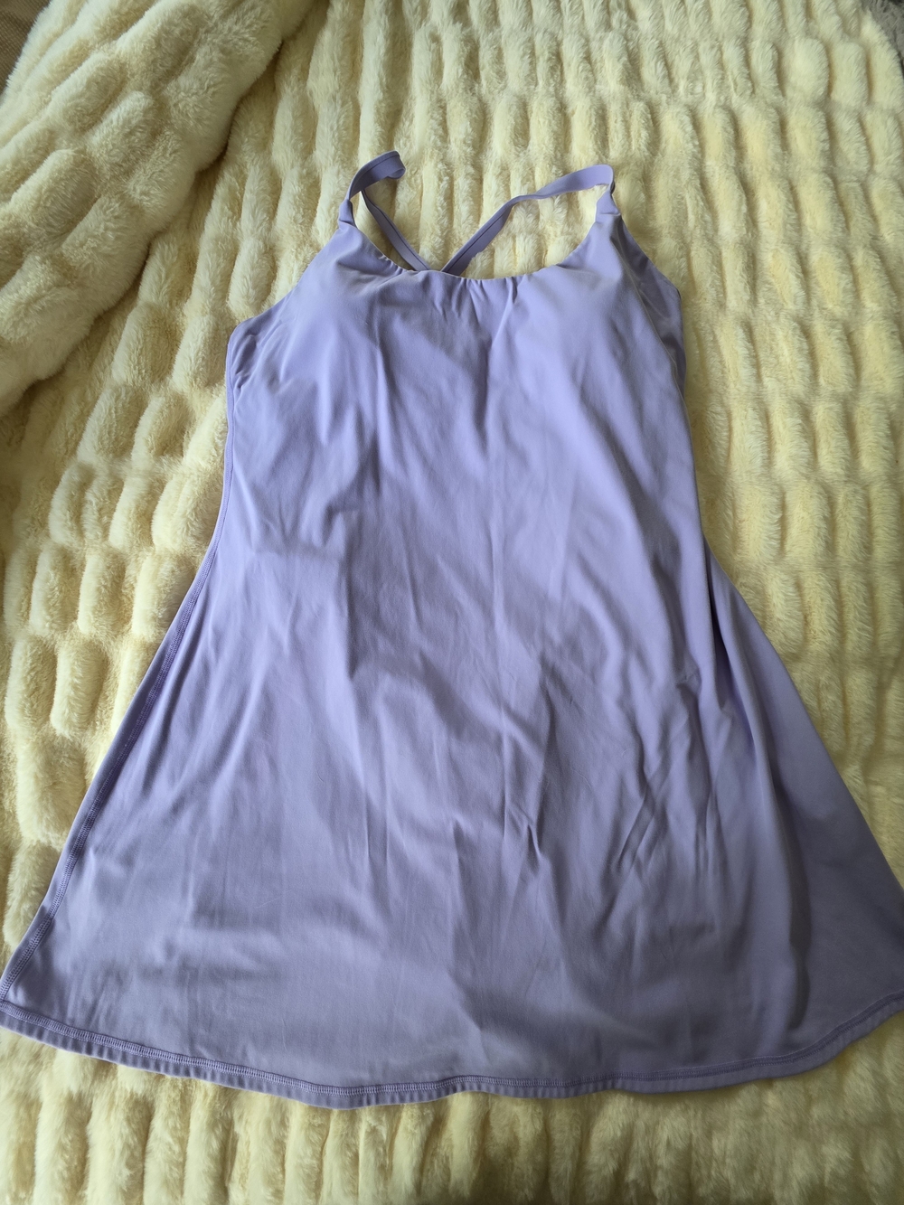 HALARA Lilac Athletic Dress with Built-In Shorts - Picture 2 of 8